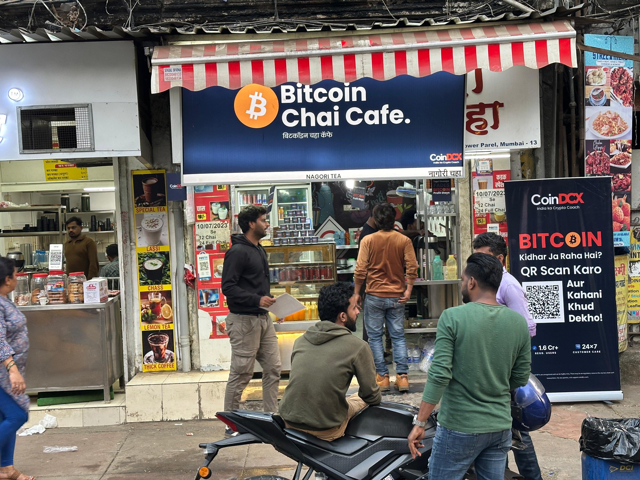 CoinDCX Launches Bitcoin Chai Cafe Initiative in Mumbai to Promote Crypto Awareness