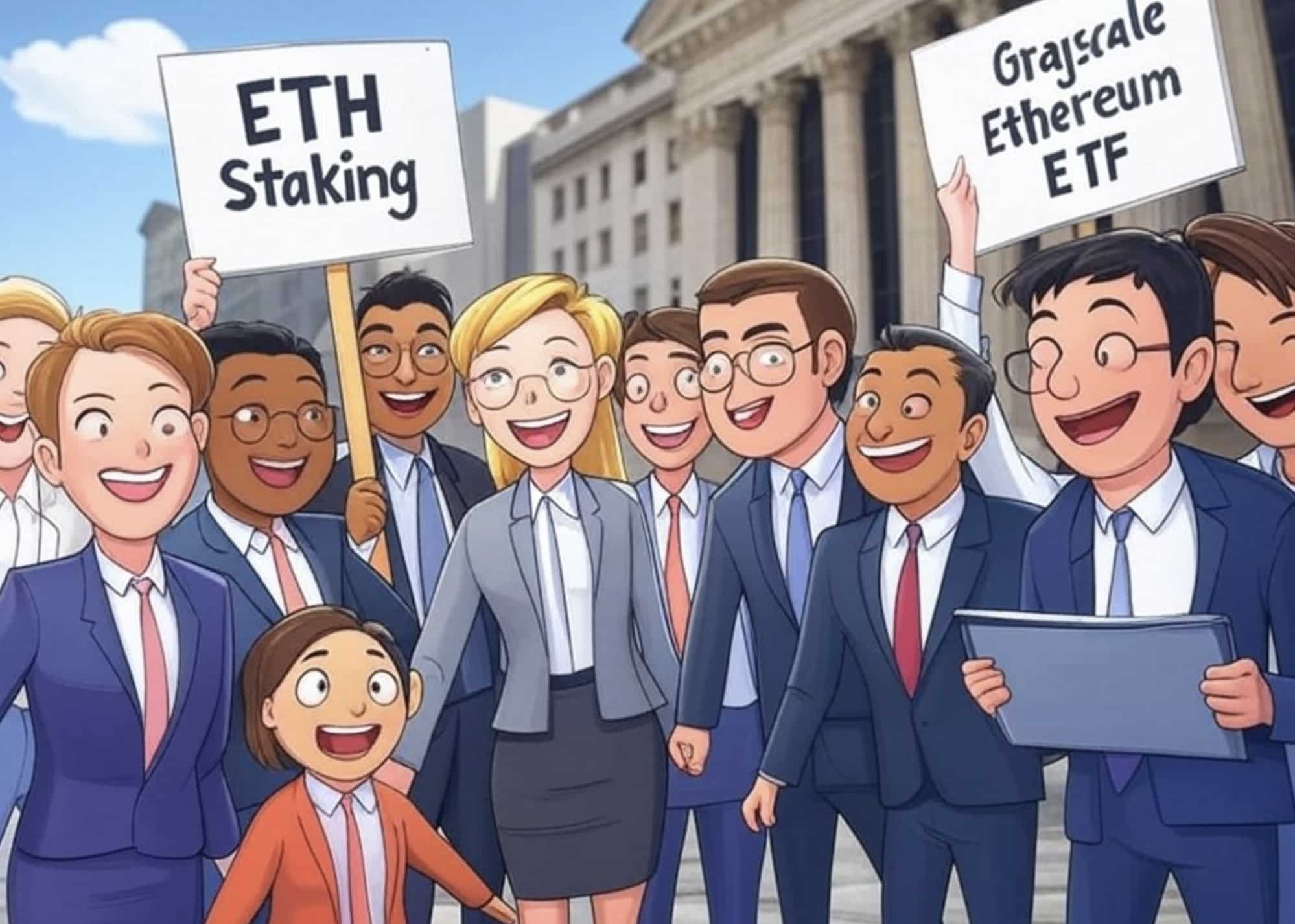 NYSE Suggests Staking for Grayscale's Ethereum ETFs: A Step Towards Wider Adoption