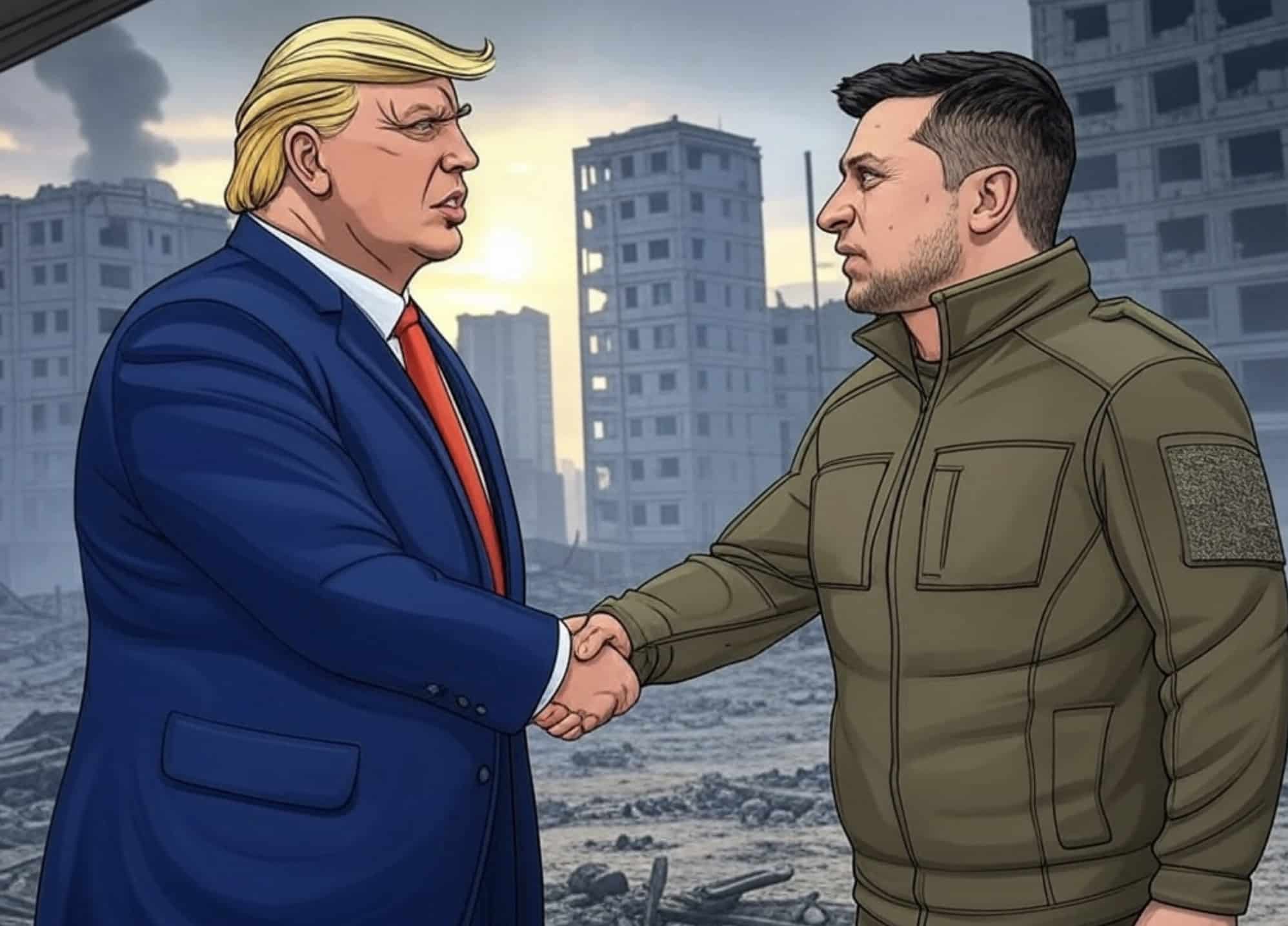 Ukraine War Negotiation: The Implications of the Trump-Zelensky Agreement for Cryptocurrency