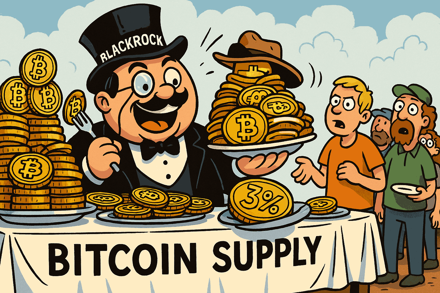 BlackRock Secures Over 3% of Bitcoin Supply via ETF