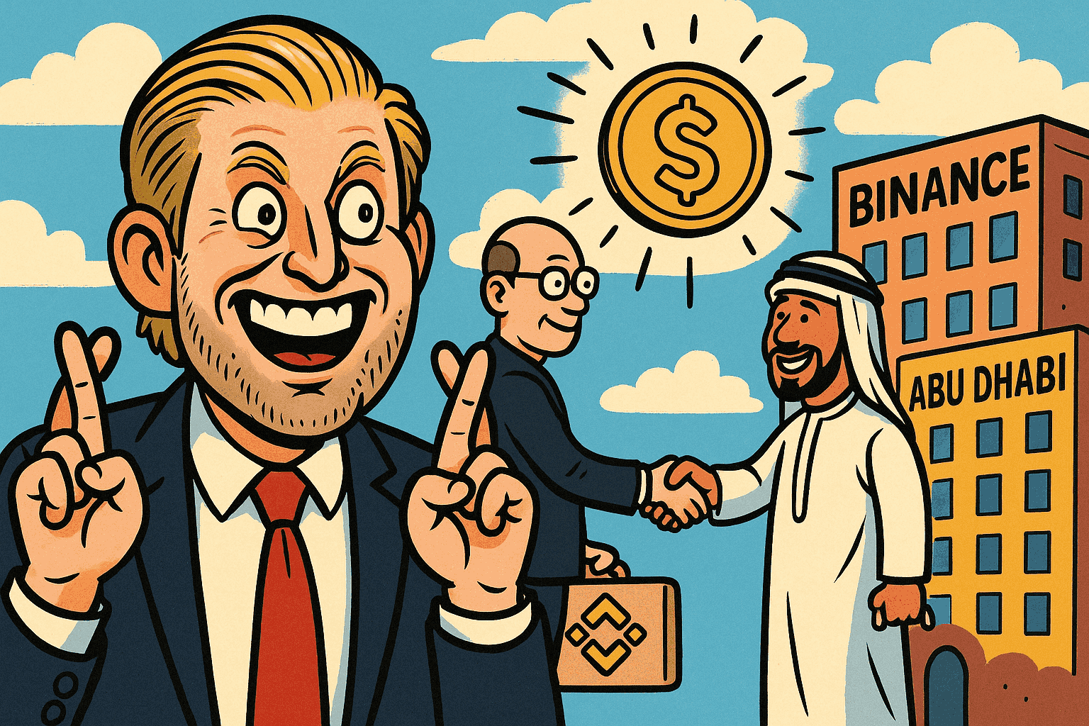 Trump-Associated Stablecoin Involved in $2 Billion Binance Investment with Abu Dhabi Firm