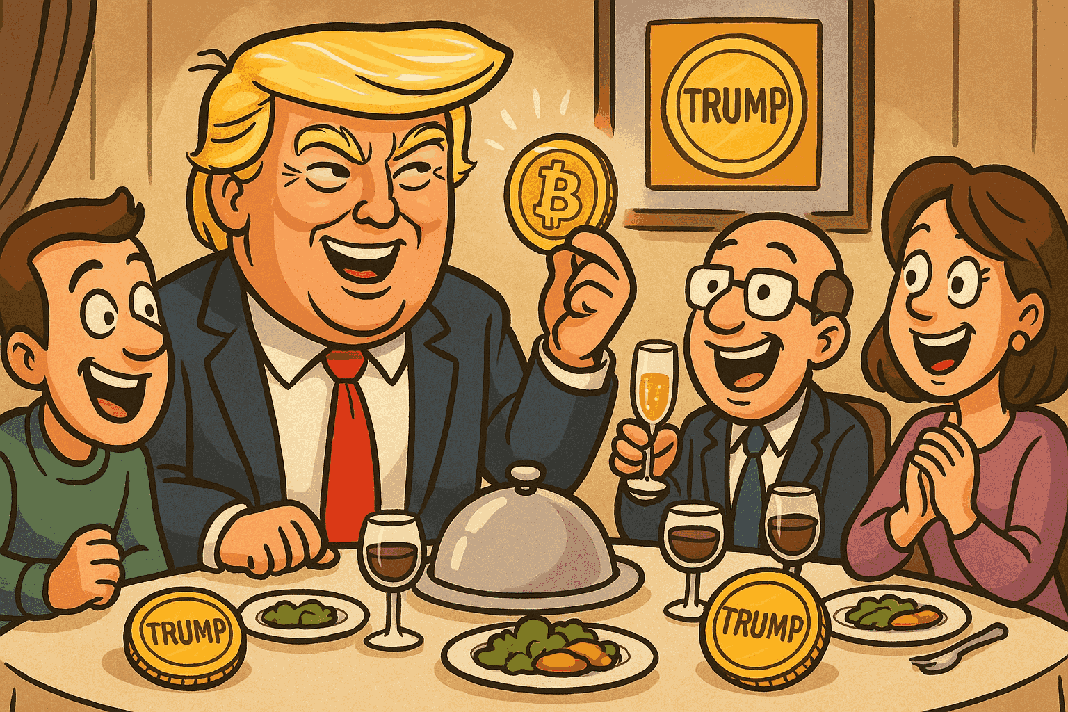 Trump's Crypto Dinner Stirs Controversy After $148 Million Fundraising