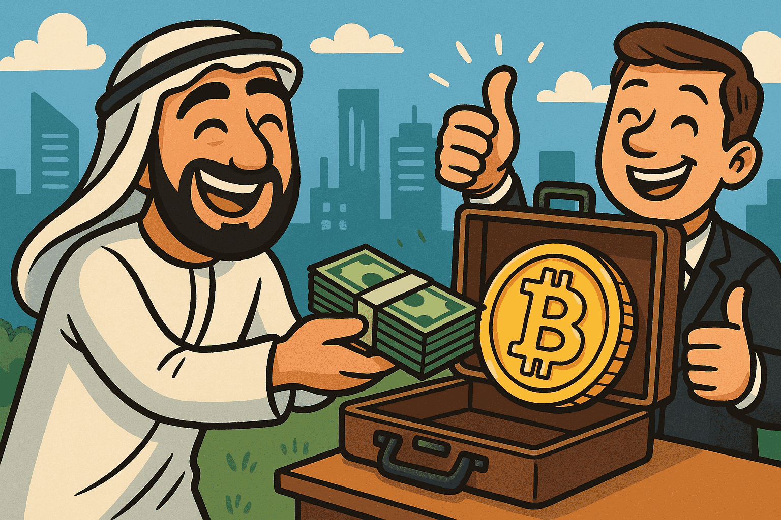 Mubadala from Abu Dhabi Makes a $408 Million Investment in Bitcoin via BlackRock