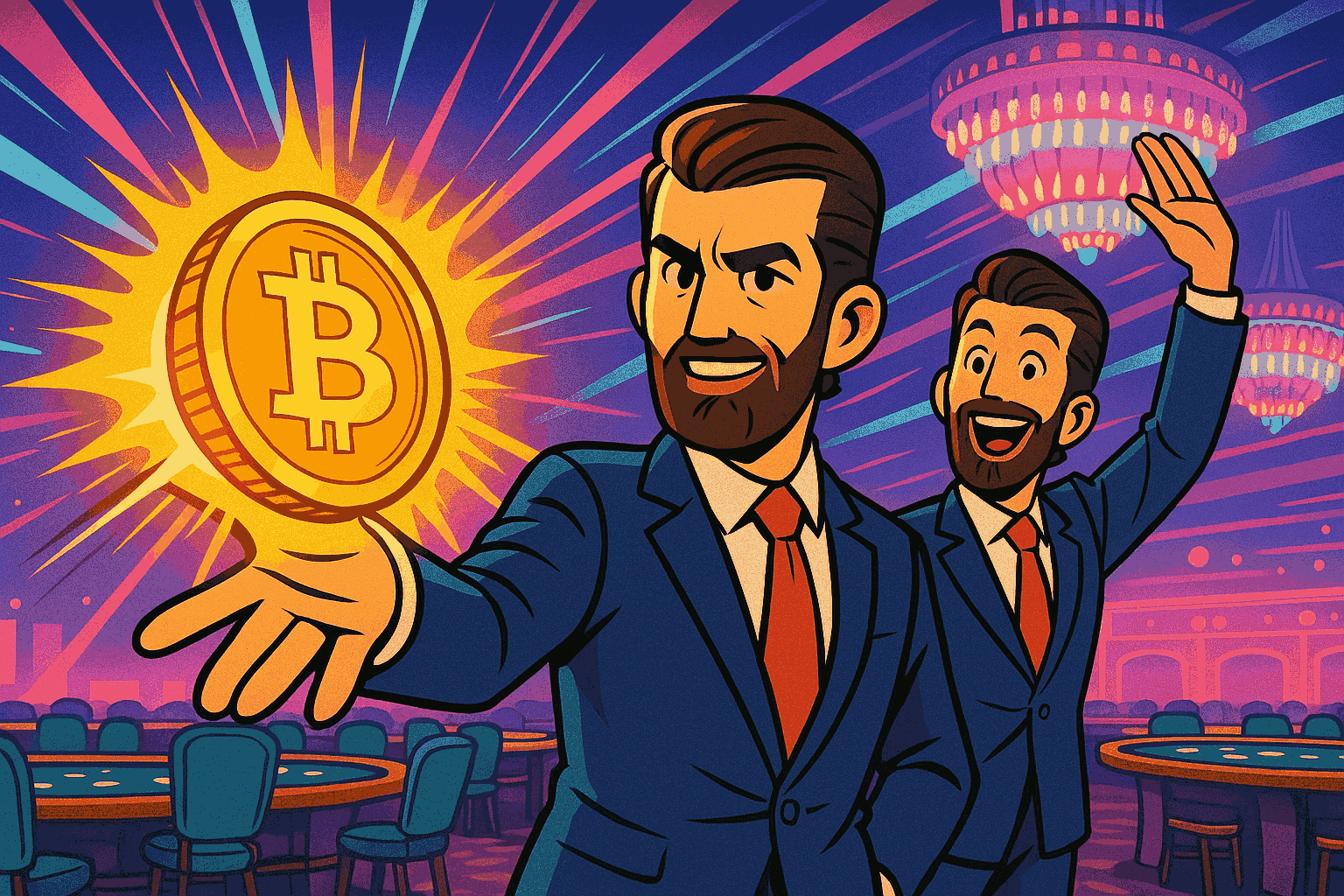 Donald Jr. and Eric Trump Highlight Bitcoin at Conference in Las Vegas
