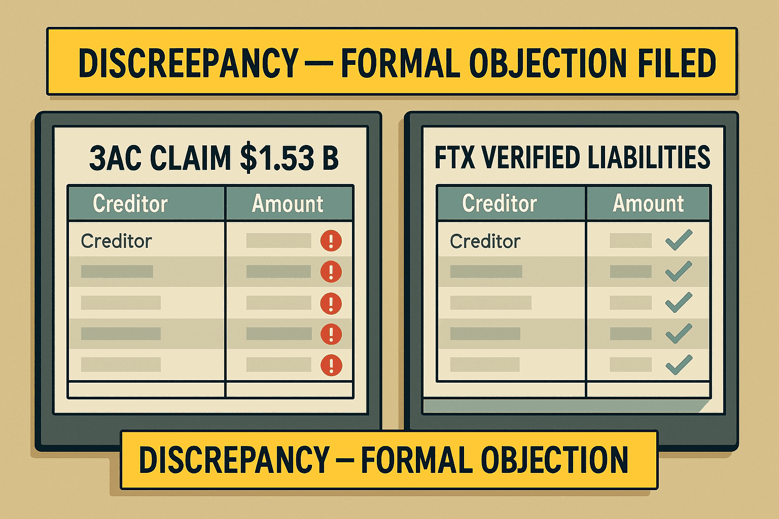 FTX Challenges $1.53 Billion Claim by Three Arrows Capital