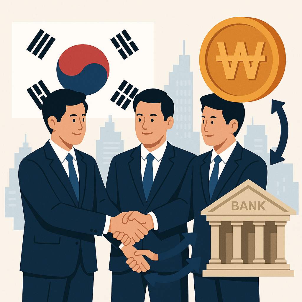 South Korean Banks Collaborate on New Won-Backed Stablecoin Initiative