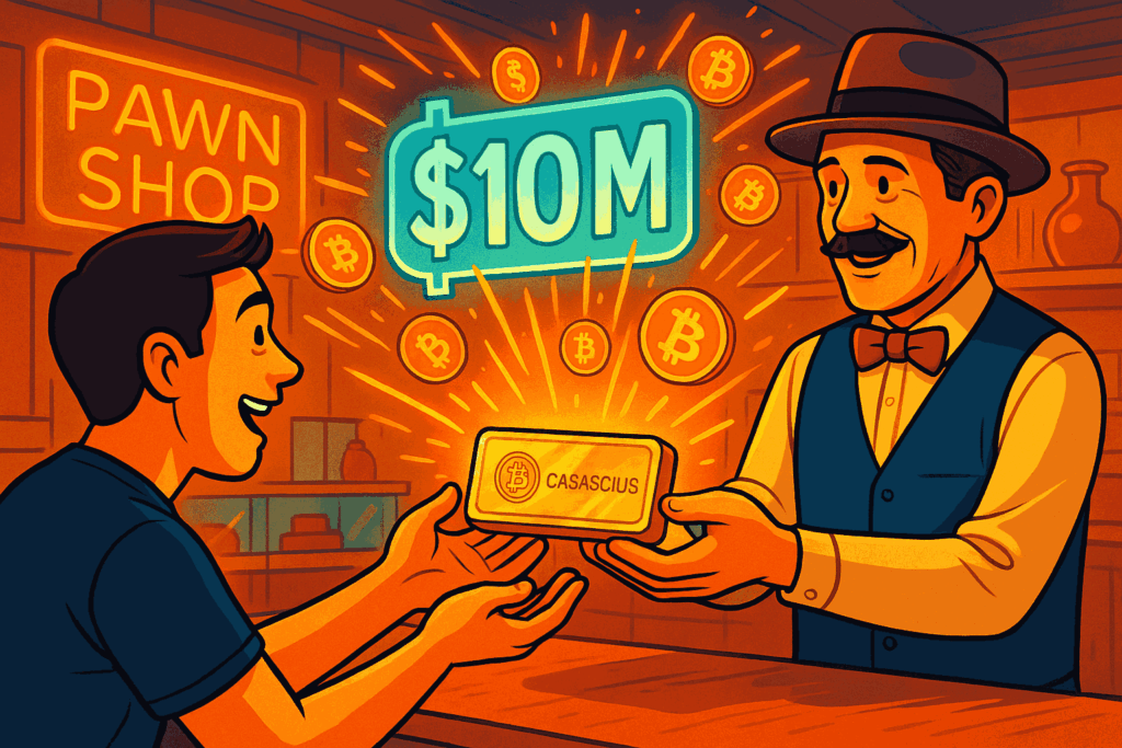 Rare Bitcoin Casascius Bar Purchased for $500 Sells for $10 Million