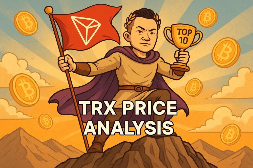 TRX Price Analysis: Justin Sun's Strong Position in the Top 10