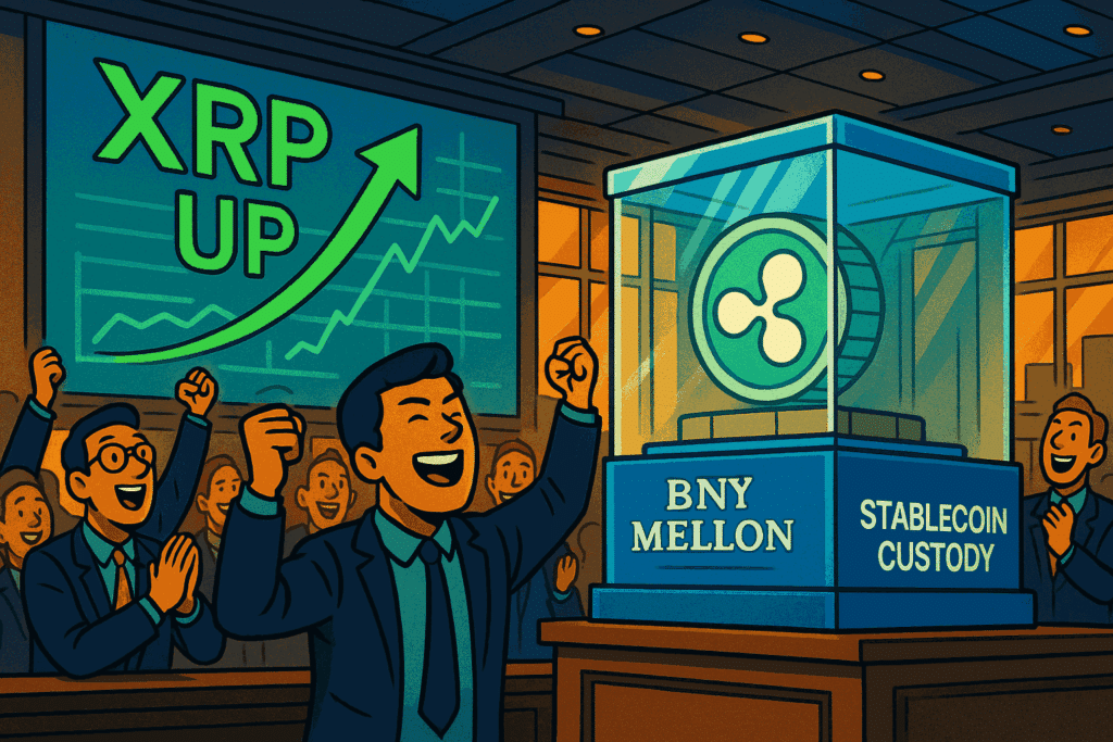 XRP Rises Following Ripple's Partnership with BNY Mellon for New Stablecoin