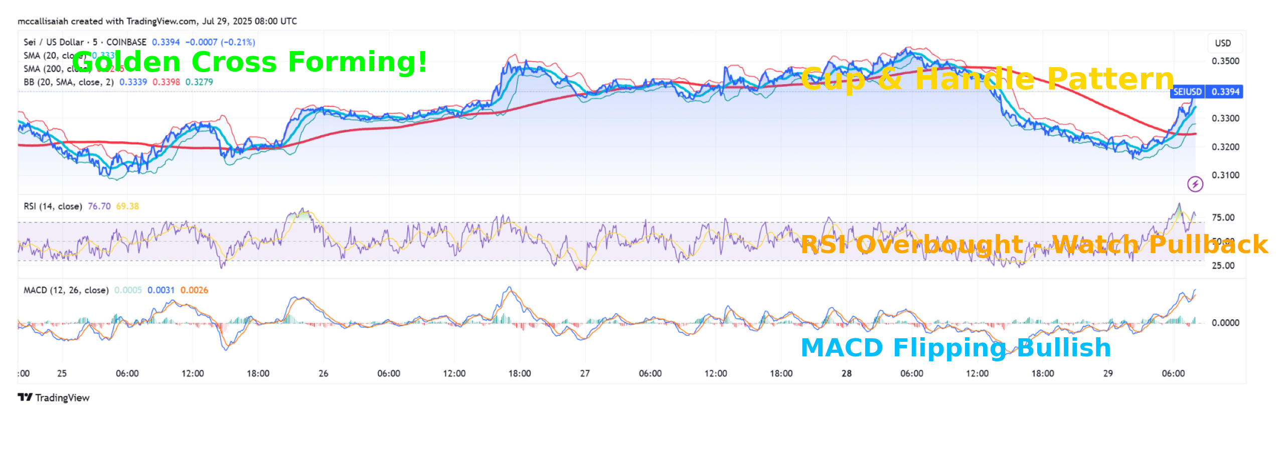Analyzing SEI's Price: Is a Breakout on the Horizon?
