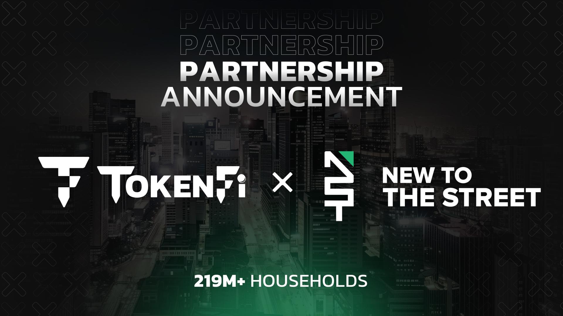 TokenFi Partners with New to The Street for Nationwide Media Campaign