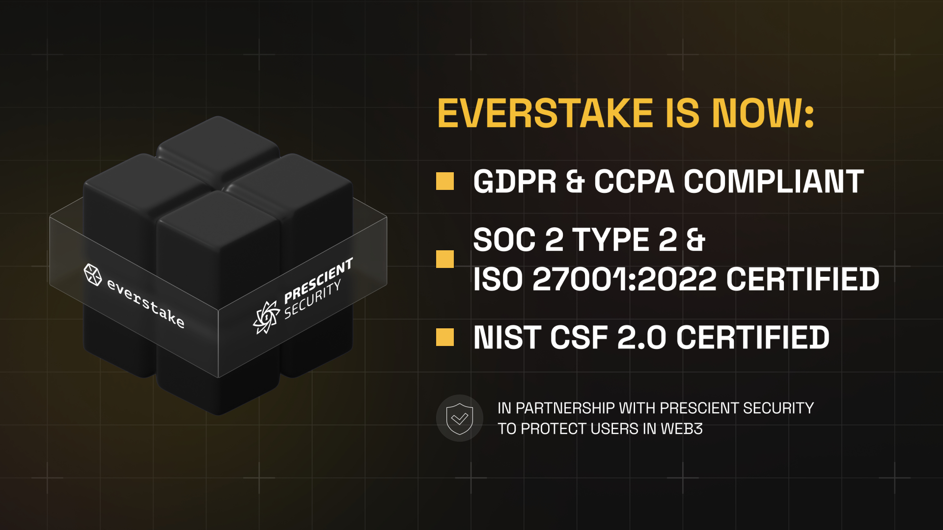 Everstake Achieves Unprecedented Milestone with Five Institutional Certifications