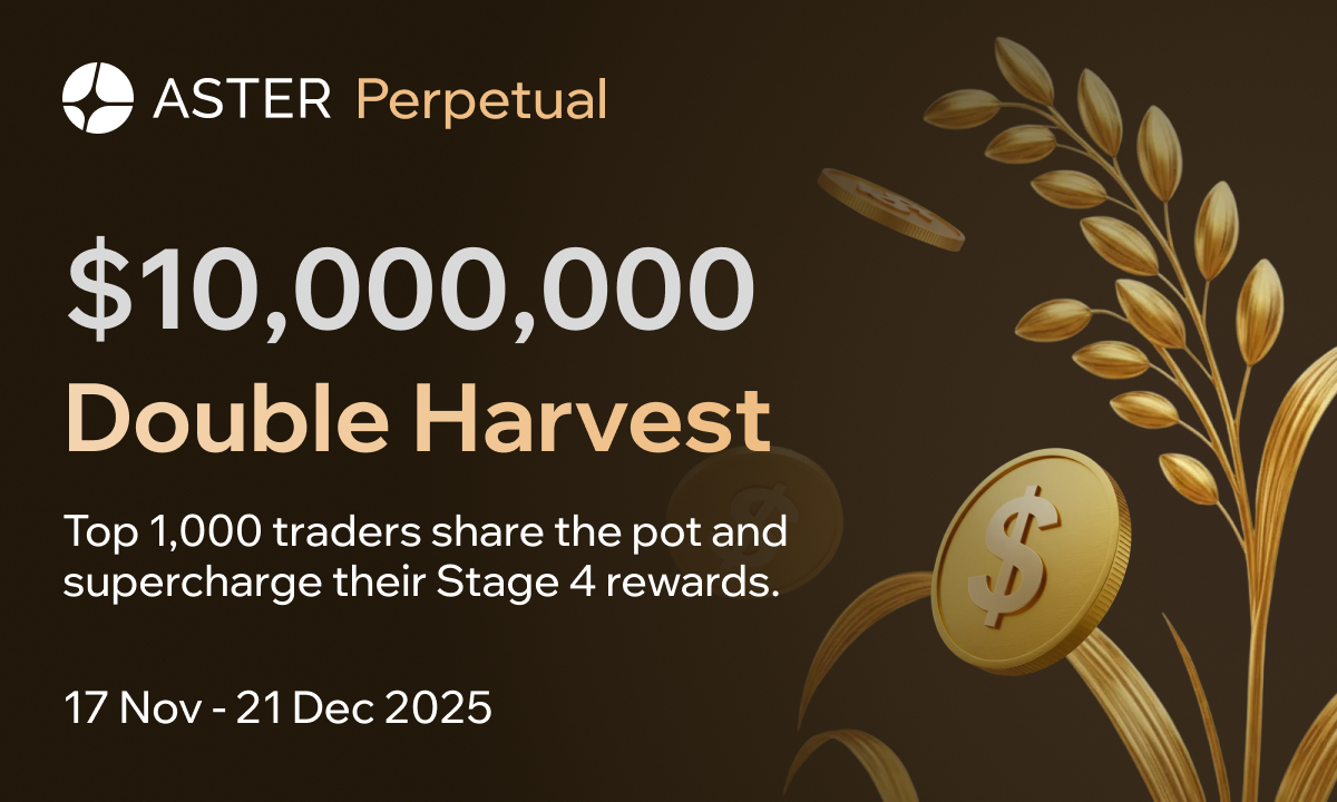 Aster Unveils Stage 4 Airdrop and a $10 Million Trading Contest to Boost Ecosystem Development