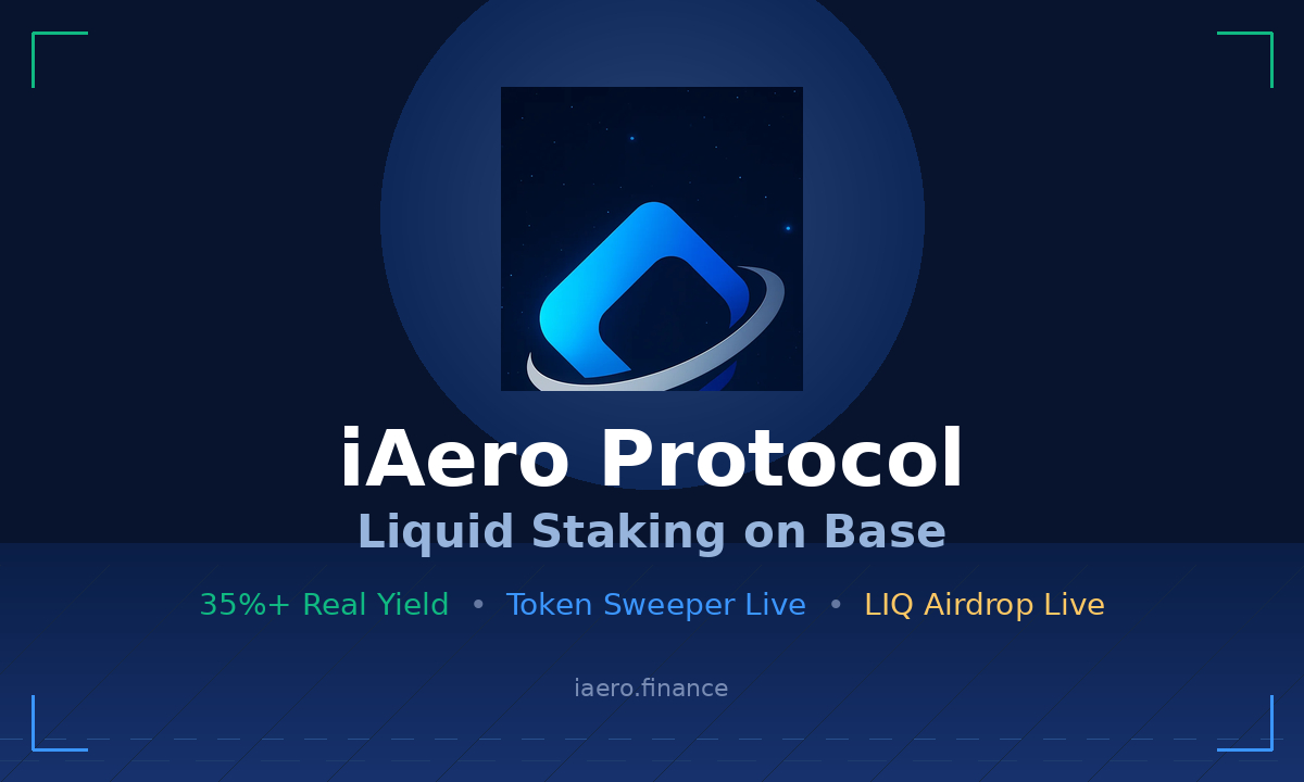 iAero Protocol Unveils Token Sweeper and Introduces 5% LIQ Distribution to Stakers