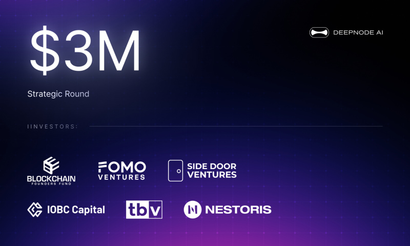 DeepNode Secures $5 Million in Funding for AI Network Development