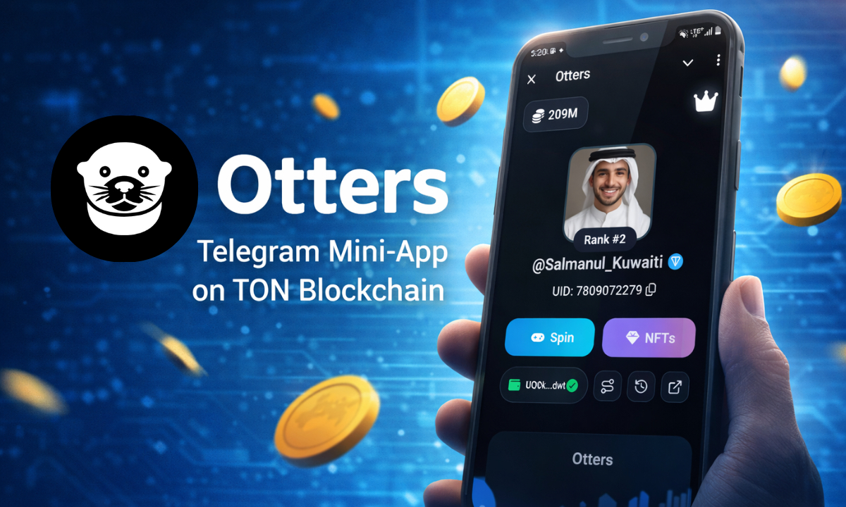 Otters Introduces a Fresh Approach to Gamified Web3 Engagement via Telegram