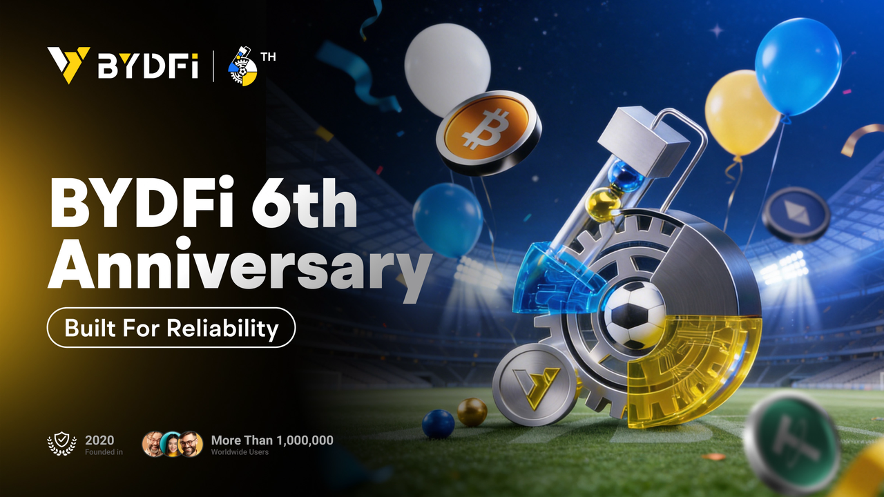 Celebrating Six Years of BYDFi: A Month-Long Anniversary Festivities