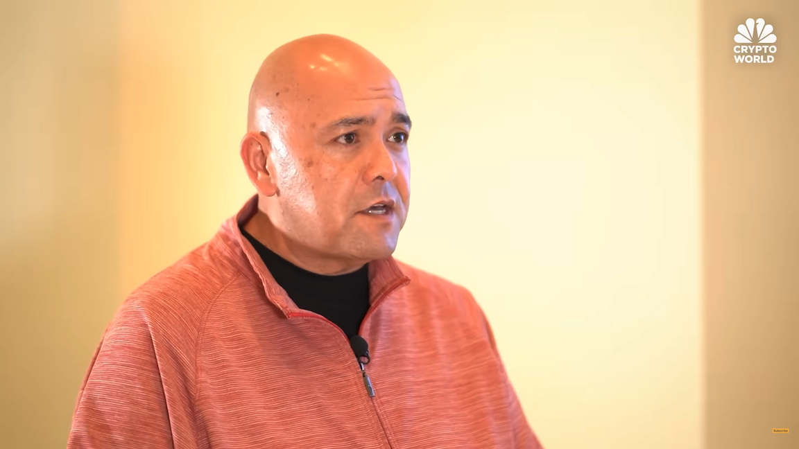 Animoca Brands’ Chief Strategy Officer Keyvan Peymani speaking to CNBC’s Crypto World.