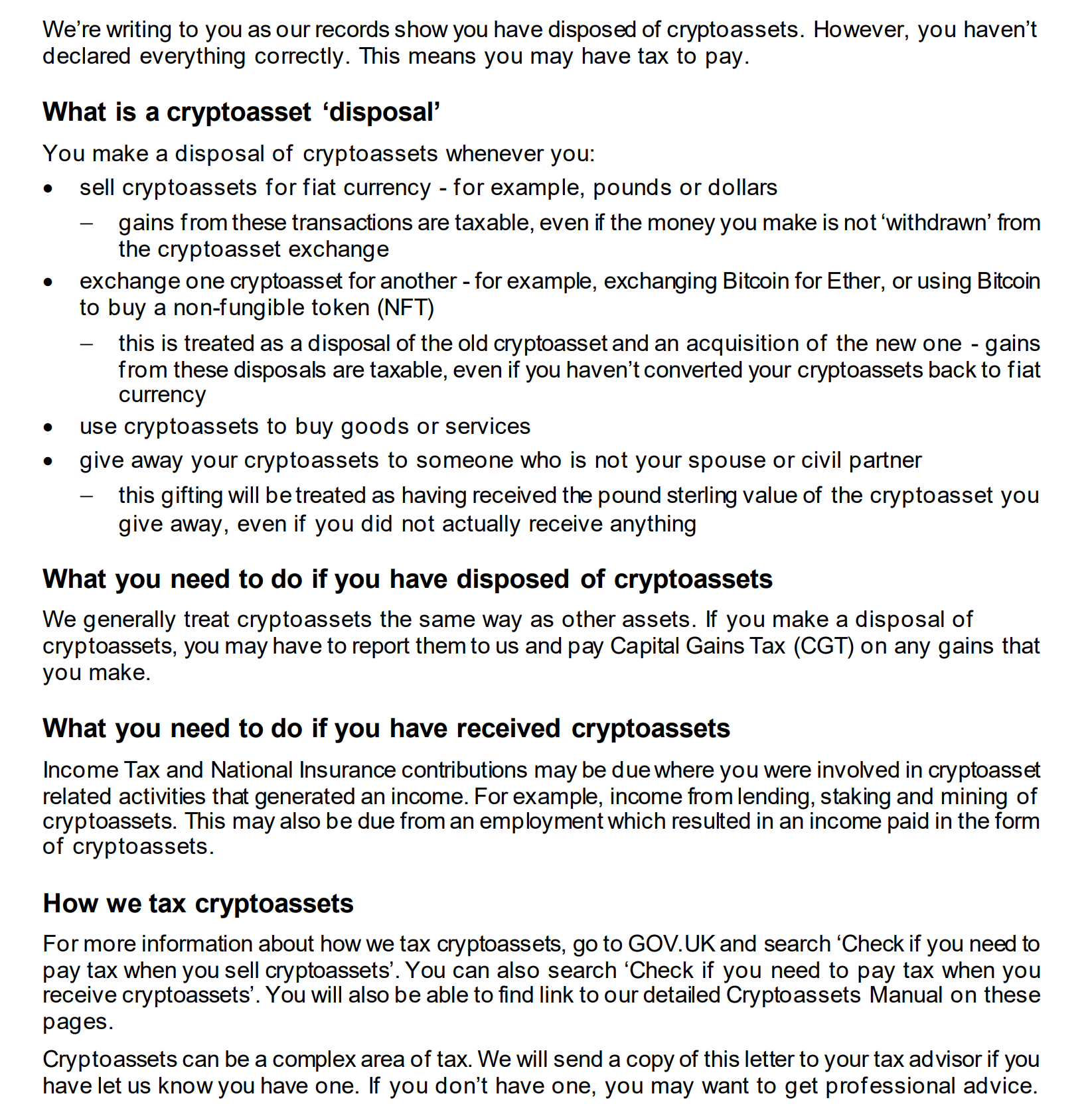 UK Tax Authority Intensifies Crypto Oversight with Increased Warning Letters
