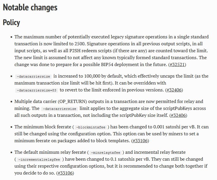 Bitcoin Core 30 Launches with Divisive OP_RETURN Modification