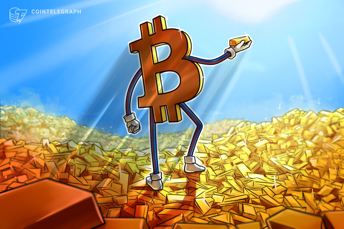Can Bitcoin Stage a Comeback as Gold Prices Decline?