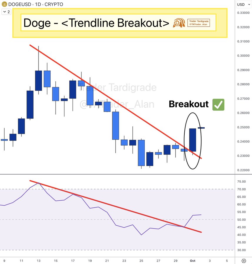 Uptober Surge: DOGE Climbs 11% in a Week, What's Next?