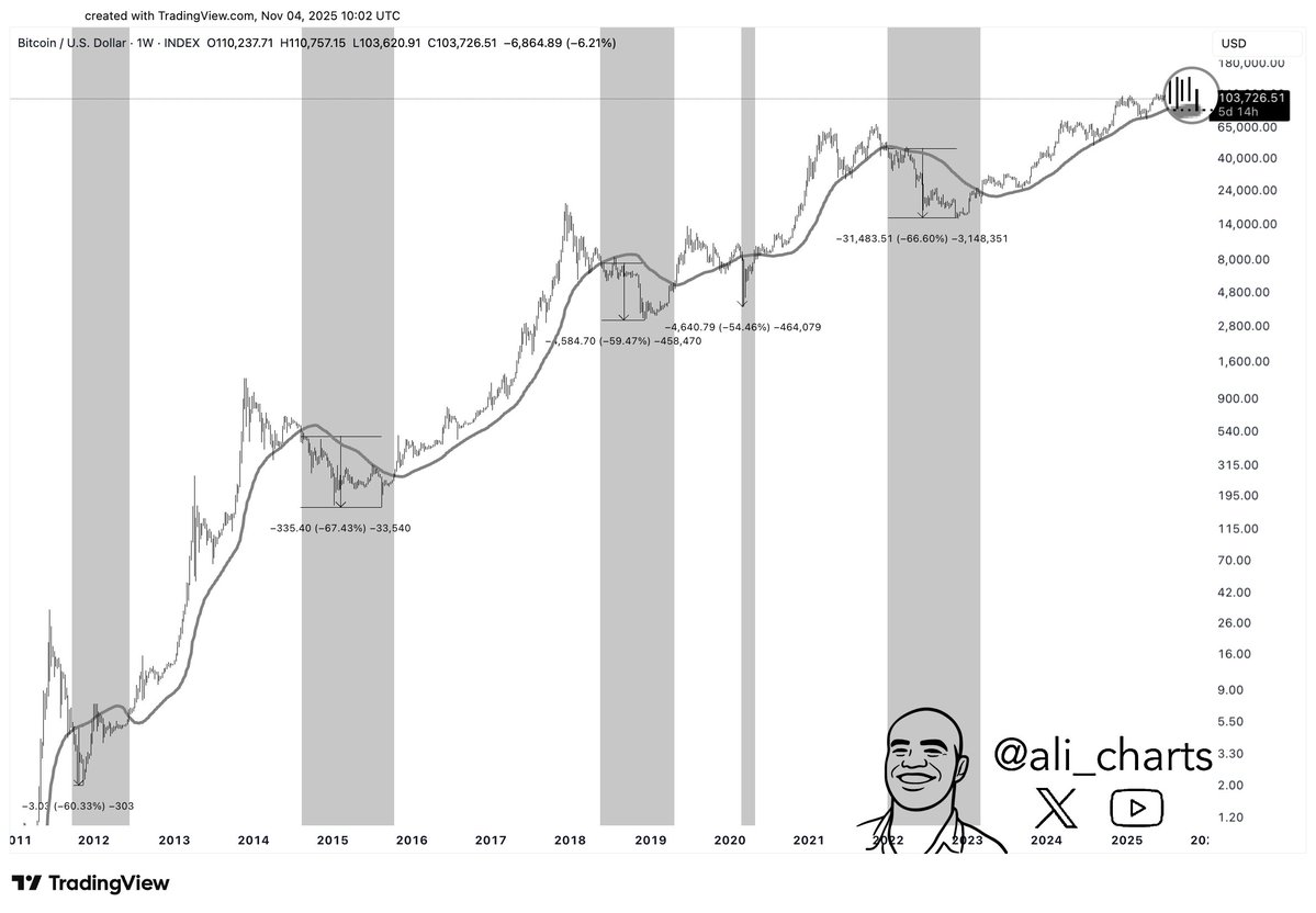 Bitcoin Faces Potential 60% Drop if Current Support Weakens