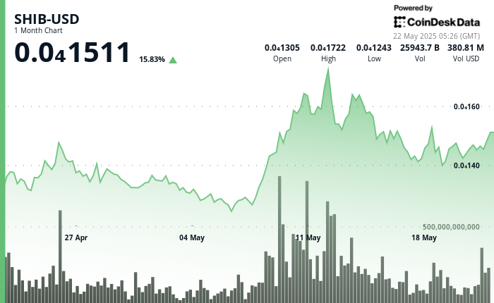 SHIB Maintains Stability at Critical Level Amid Surge in Trading Activity