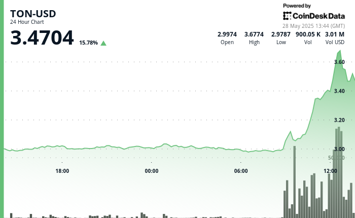 Toncoin Experiences Surge Following New Payment VP Appointment