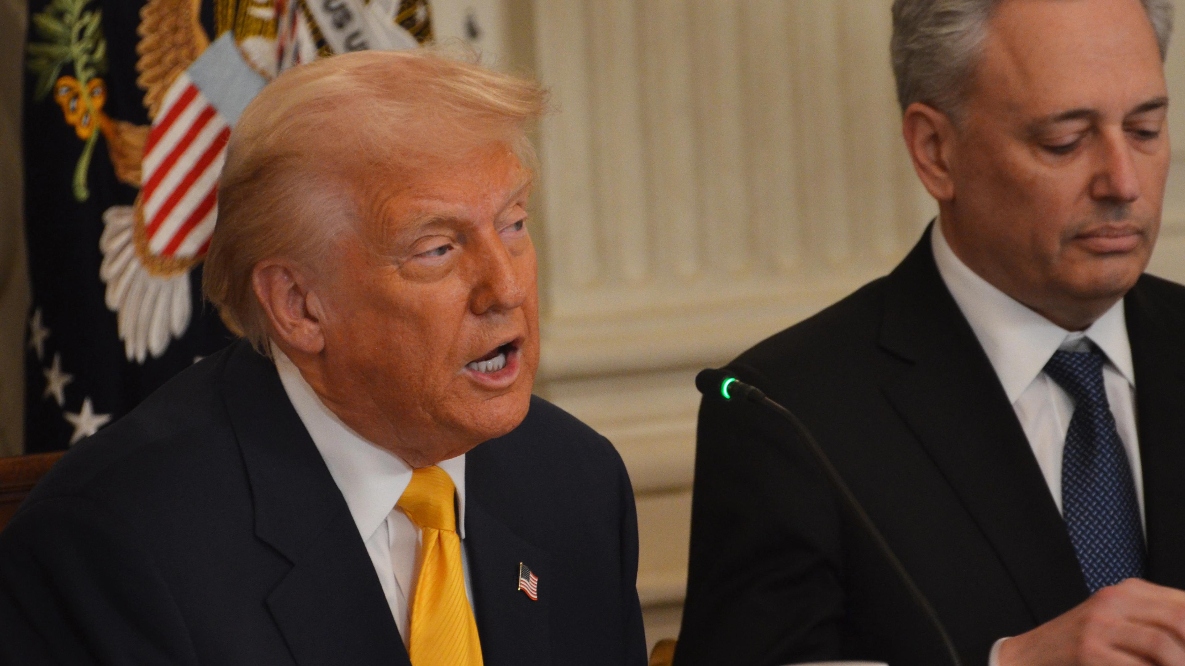 Top Democrat Questions Trump Over Memecoin Dinner Guest List