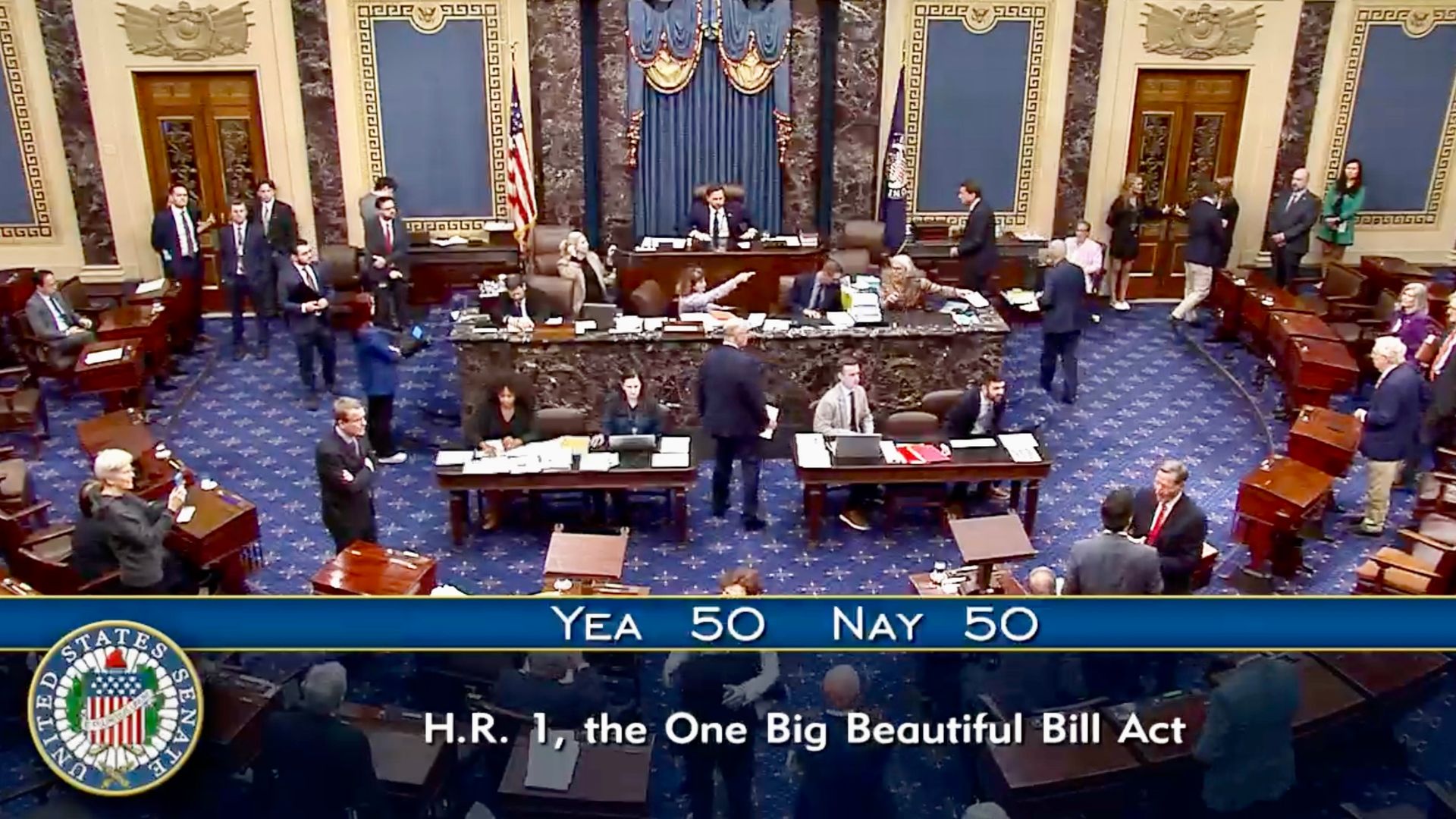 Senate Advances Budget Bill Without Crypto Tax Clause