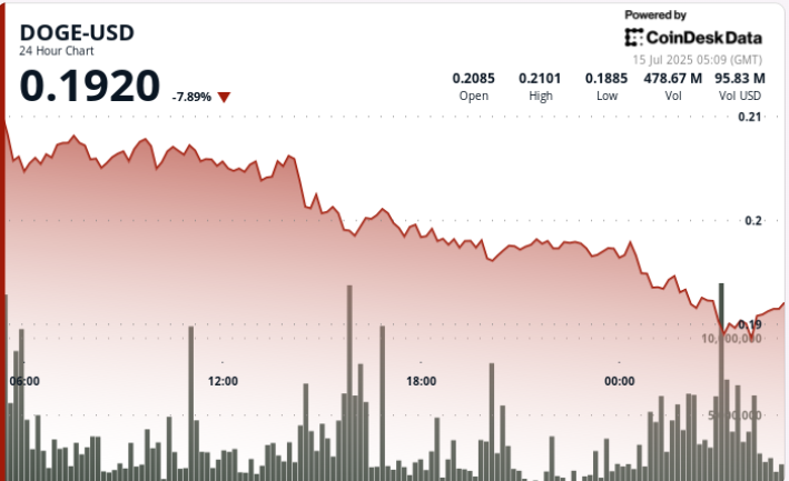 DOGE Experiences 10% Decline Before Swift Recovery Driven by Institutional Activity