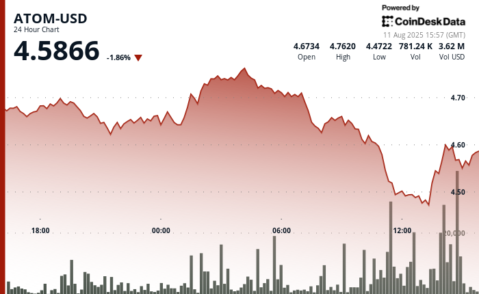 ATOM Sees Strong Rebound After Significant Market Fluctuation