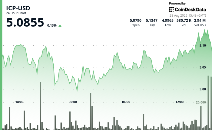 ICP Rises 3% as Altcoin Interest Grows
