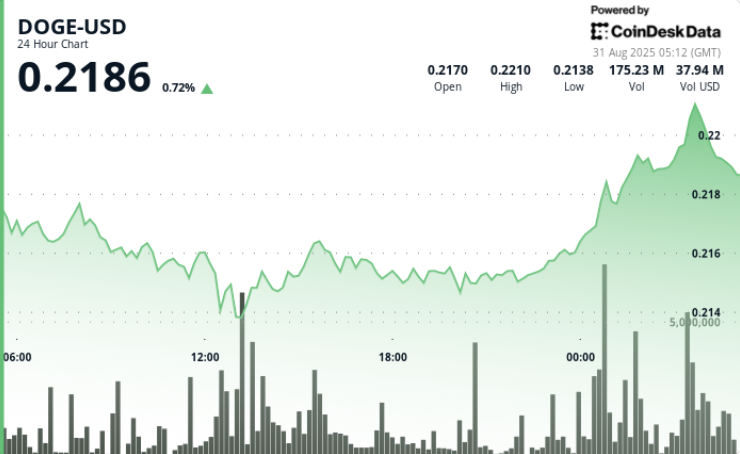DOGE Shows Recovery from $0.21 Ground, with $0.30 in Sight