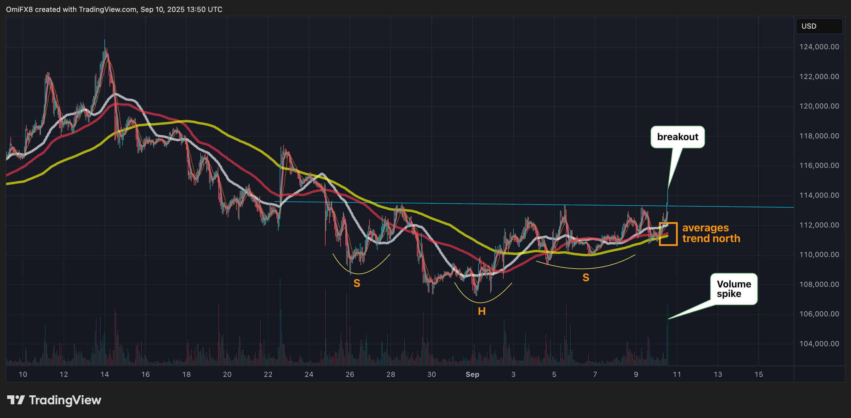 Bitcoin Surges Past $113,600, Affirming Bullish Pattern Moves