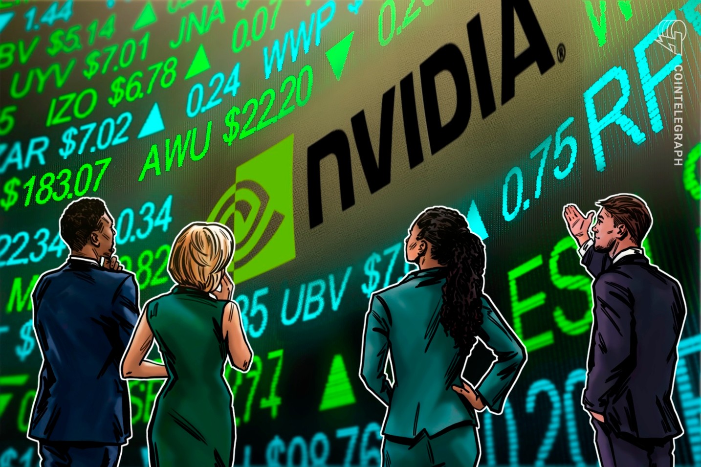 AI Rally Might Signal Bitcoin Market Danger as Correlation with Nvidia Peaks