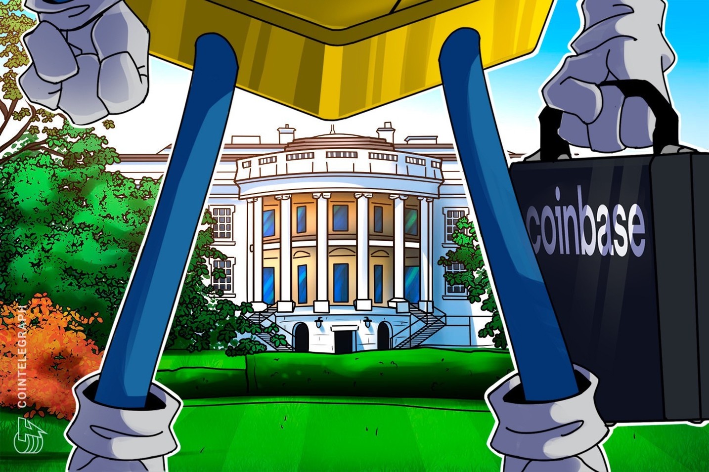 Coinbase Responds to Allegations Over White House Ballroom Funding