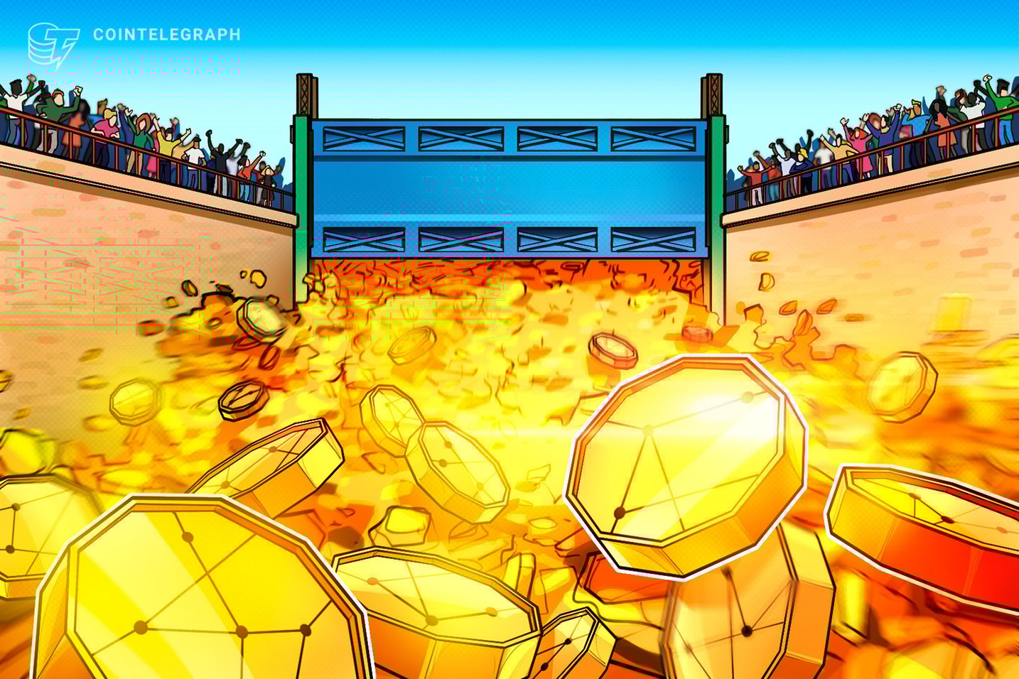 Cryptocurrency Investment Products Reach Historic $5.95 Billion Inflows Amid US Shutdown Worries